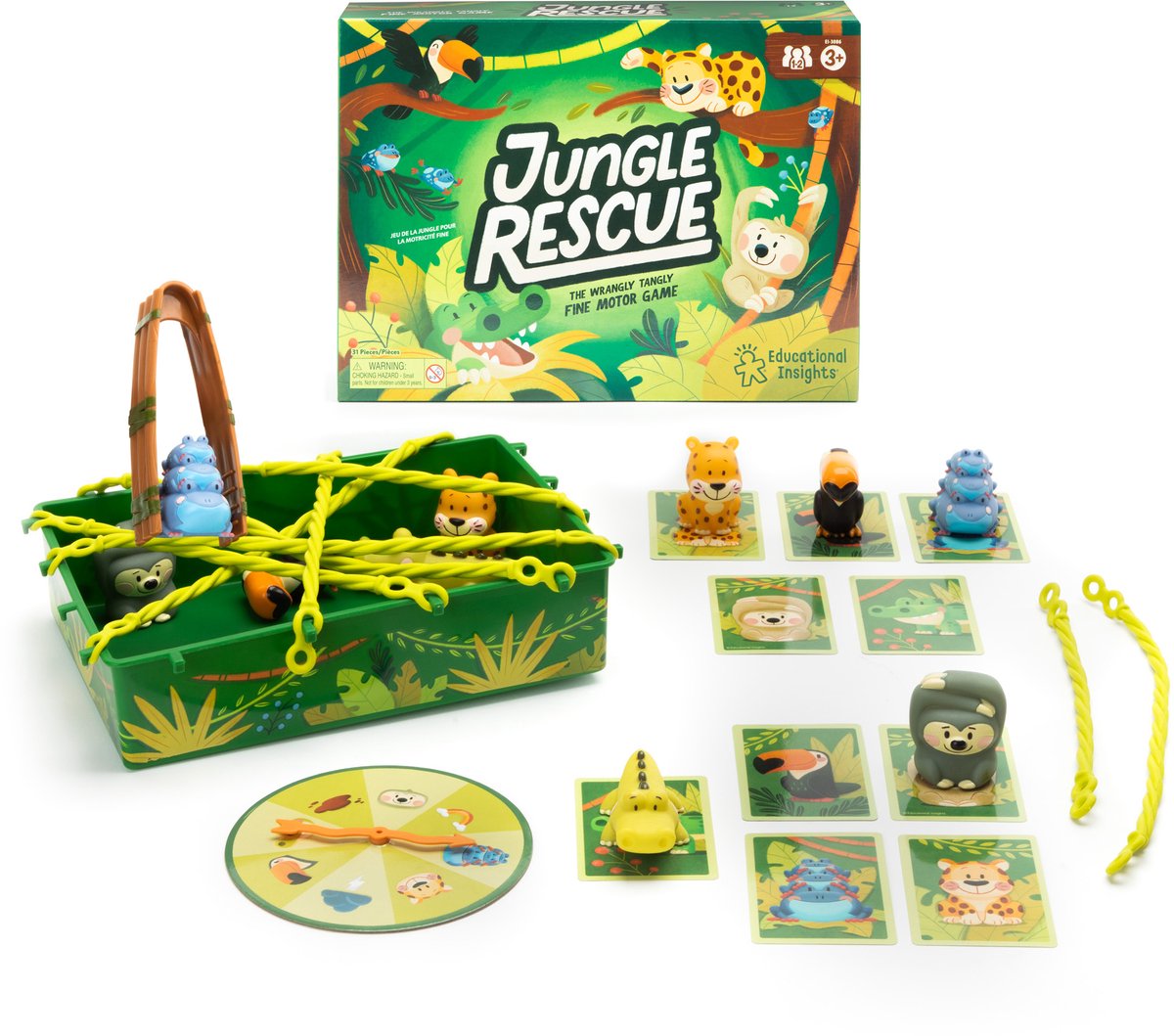 Lernressourcen Dschungelrettungsspiel – 3+