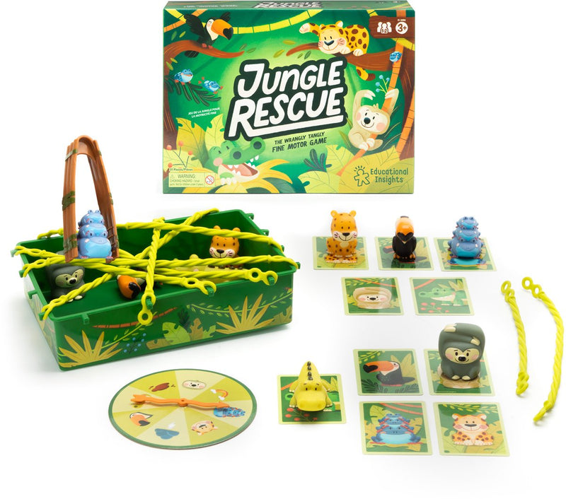 Lernressourcen Dschungelrettungsspiel – 3+