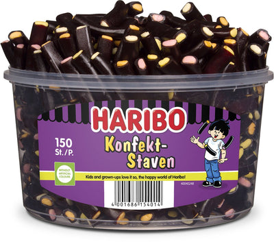 Haribo Lakritz-Konfektriegel (150 Stück)