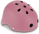 Globber-Helm – Helm Primo XS S Pastellrosa – Pink – LED-Beleuchtung – ABS-Helm mit EPS-Schaum – verstellbar – XS-S 48–53 cm
