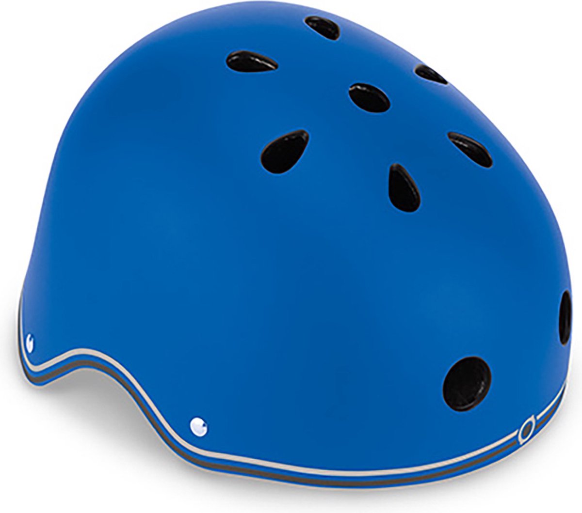 Globber-Helm – Helm Primo XS S Marineblau – Blau – LED-Beleuchtung – ABS-Helm mit EPS-Schaum – verstellbar – XS-S 48–53 cm