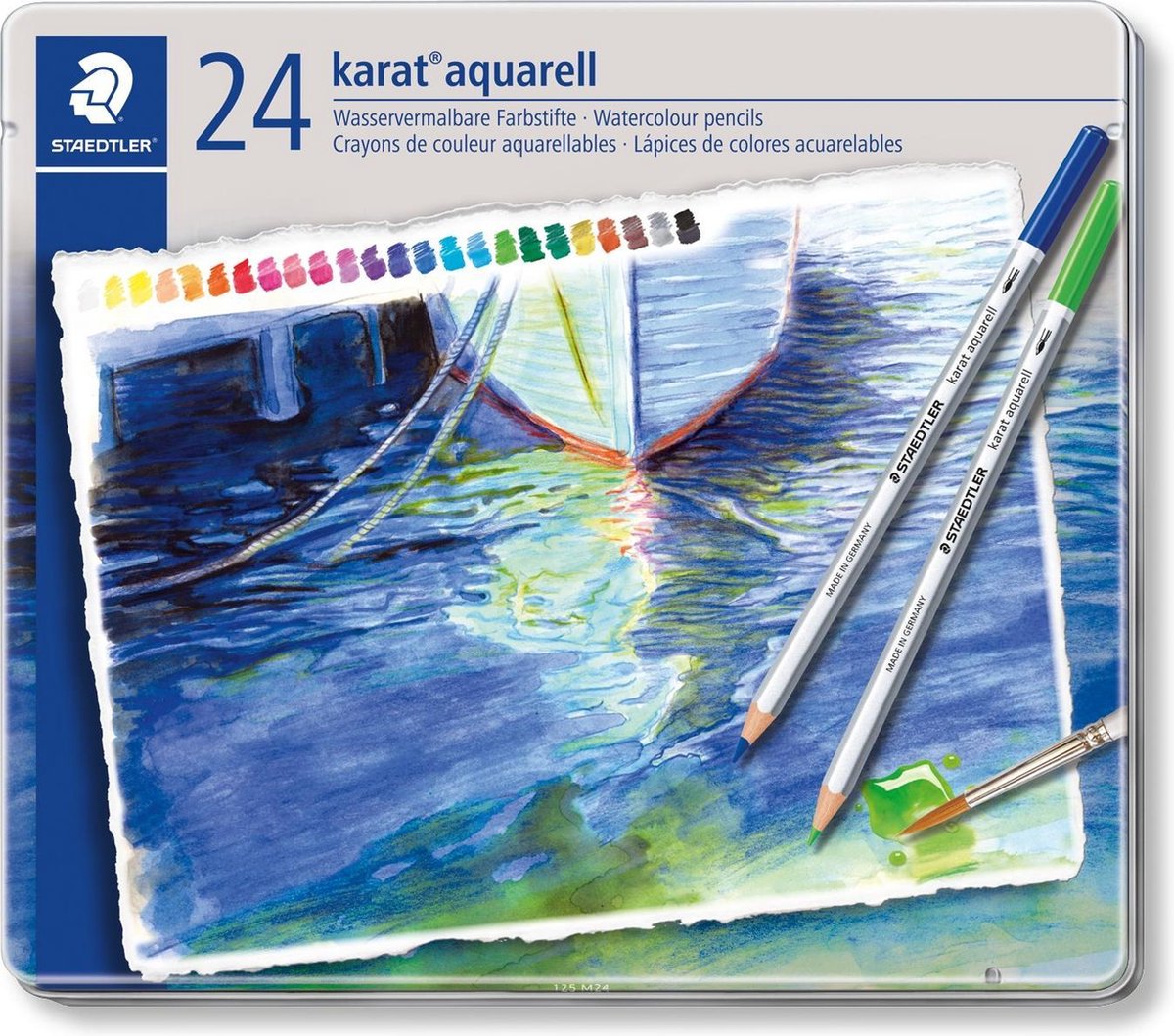 Staedtler Karat Aquarell Buntstift - Set 24-tlg