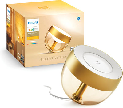 Philips Hue Iris Tischleuchte – weißes und farbiges Licht – Gold