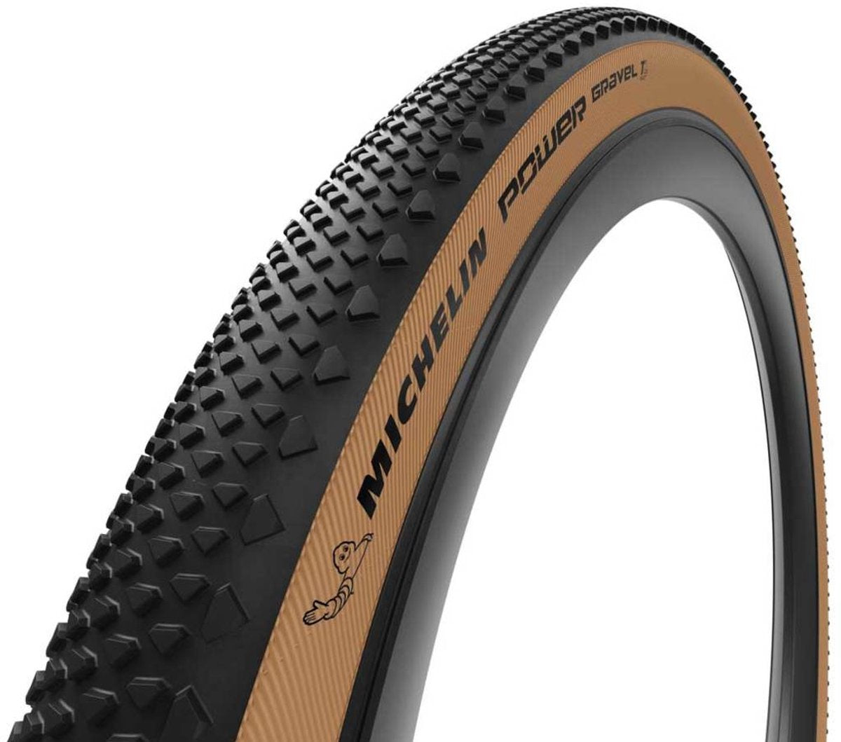 Michelin-Reifen 28 Zoll – Power Gravel – ETRTO-Größe: 57-622 – Schwarzbraun