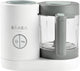 Béaba babycook neo® – Küchenmaschine – 4-in-1 – 1250 ml Glasschüssel – Dämpfen, Mixen, Auftauen und Erhitzen – Grau