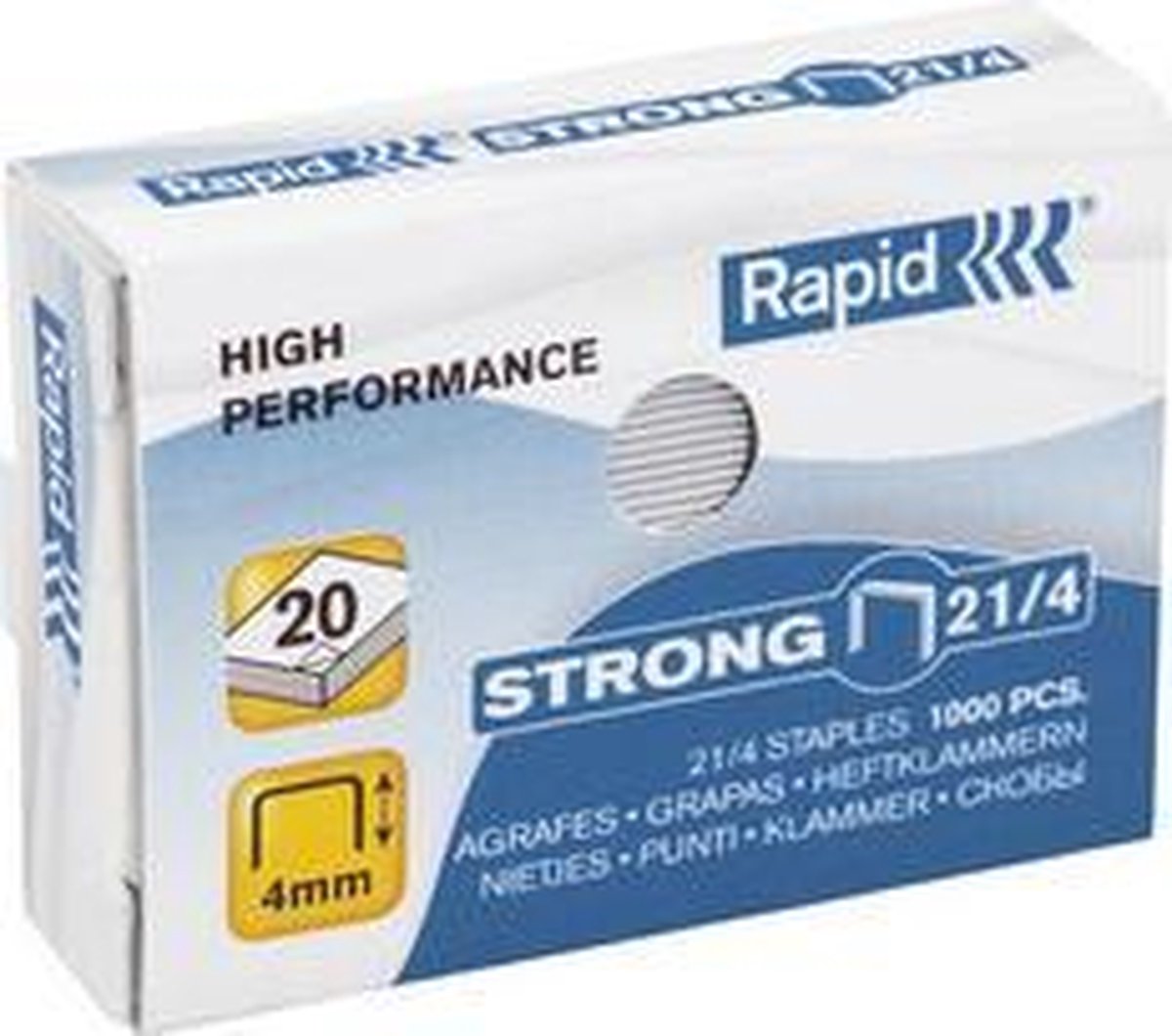 Rapid-Schnellklammern stark 10 4, verzinkt