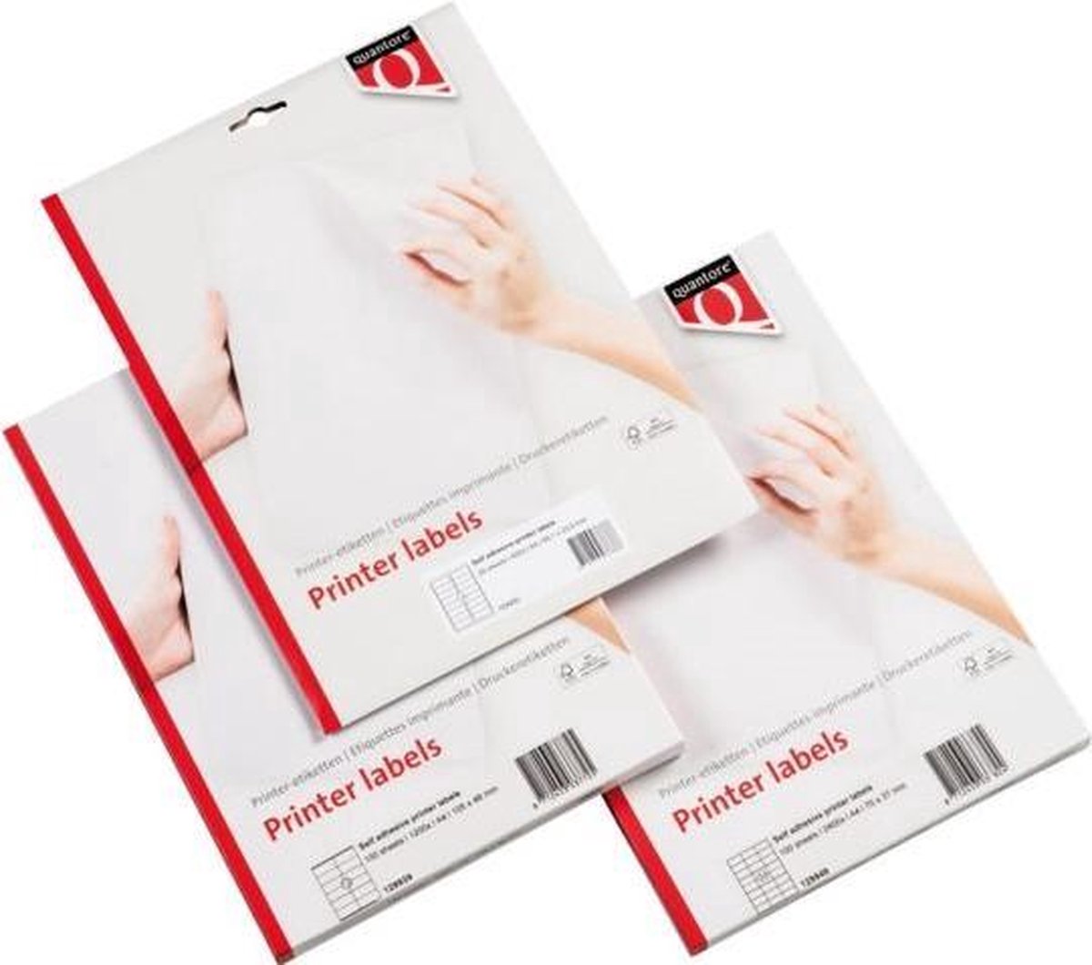 Etiketten für Drucker ohne Marke „Sans Marque Quantore“, 70 mm x 36 mm