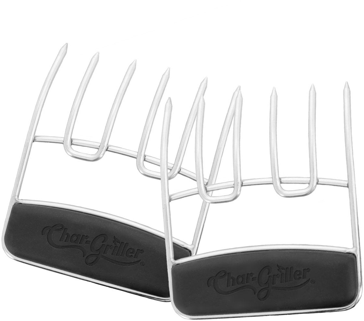 Char-Griller BBQ Pulled Pork Krallen – Fleischzerkleinerer – 2er-Set – zum einfachen Zerlegen von Fleisch