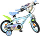 Bluey Kinderfahrrad 12 Zoll - Hellblau - zwei Handbremsen