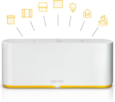 Somfy Tahoma-Schalter – Smart-Home-Hub – ZigBee, io-home control rts – Google Home, Alexa Apple Homekit – intelligenter Schalter für Rollläden, Sonnenschutz, Fensterdekorationsbeleuchtung