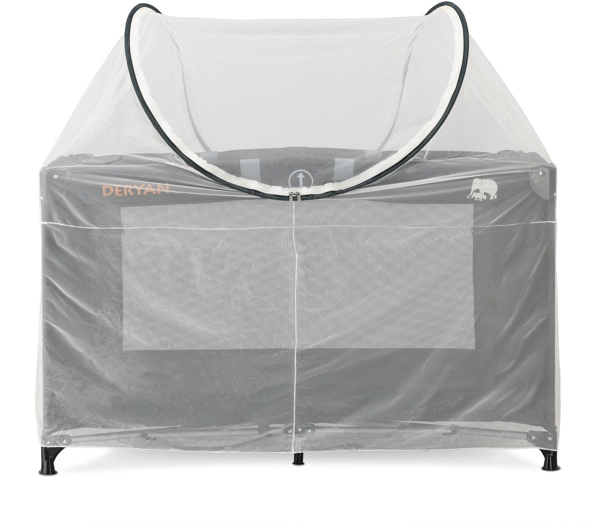 Deryan Luxus-Moskitonetz für Campingbett – Moskitonetz für Kinderbett – Baby-Moskitonetz – universell