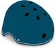 Globber-Helm – Helm Primo XS S Petrolblau – Blau – LED-Beleuchtung – ABS-Helm mit EPS-Schaum – verstellbar – XS-S 48–53 cm