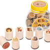 Goki Holzstempel Set Waldtiere, 9dlg.