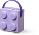 Lego - Brotdose Ziegel 4 mit Griff - Polypropylen - Lila