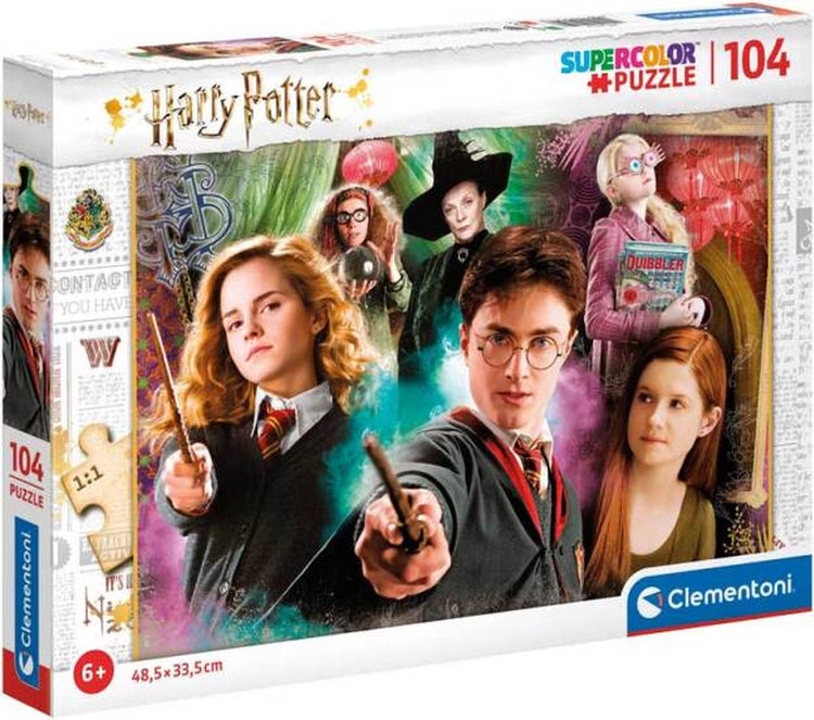 Clementoni – Puzzle – 104 Teile – Harry Potter – Puzzle für Kinder ab 6 Jahren