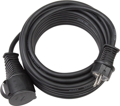 Brennerstuhl Verlängerungskabel für Baustelle IP44 10m schwarz h07rn-f 3g1,5 - 1167810