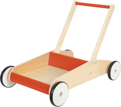 Kleiner Fuß Holz Walker Kupferrot