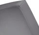 Cinderella-Spannbettlaken – Flanell – geeignet für Boxspring – 1 Person – 90 x 200 210 cm – bis 30 cm Matratzenhöhe – Anthrazit