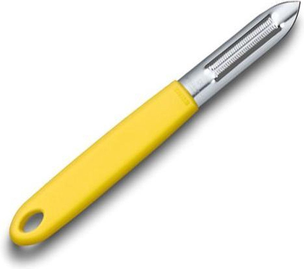 Victorinox Gemüseschäler Econome, gezahnte Klinge, gelb