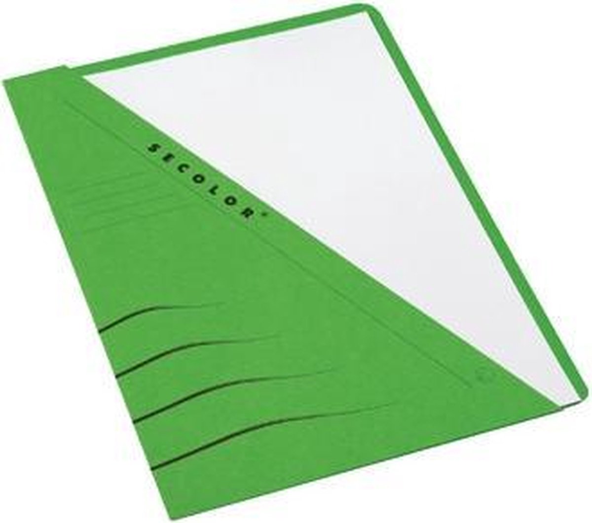 Jalema Secolor Einlegemappe – 10er-Pack – Grün