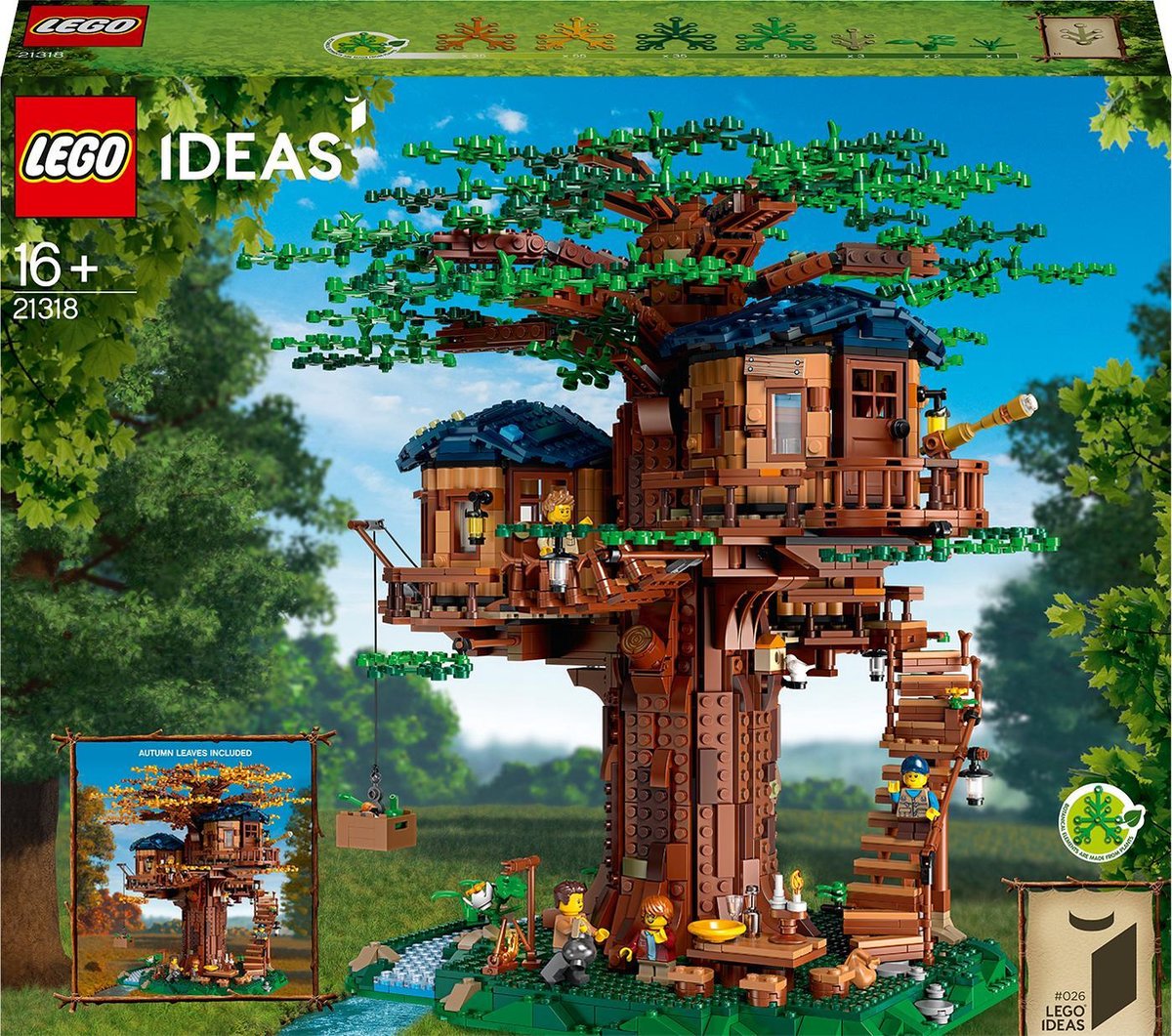 Lego Ideas Baumhaus Baumhaus – Botanische Sammlung – 21318