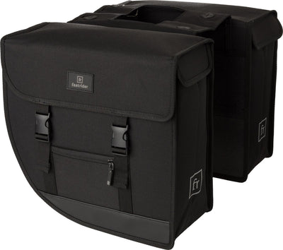 Fastrider Bodyl Hybrid Doppel-Fahrradtasche Basics Medium Schwarz – 20112100-000