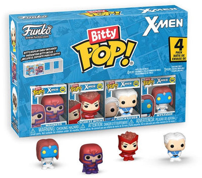 Funko X Men Bitty Pop! Vinylfigur 4er-Pack Magneto 2,5 cm Minifigur - 2 cm