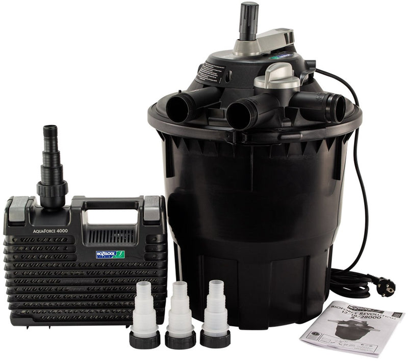 Hozelock Bioforce-Filterset für Teiche bis 12.000 Liter
