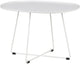 Woood Otis Beistelltisch XL - Metall - Weiß - 47x70x60