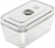 Zwilling Fresh Save Vakuum-Lebensmittelbehälter – Aufbewahrungsbox – Vakuum-Lebensmittelbehälter mit Deckel m 750 ml – Glas