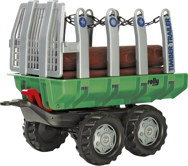 Rolly Toys Trailer mit Baumstämmen