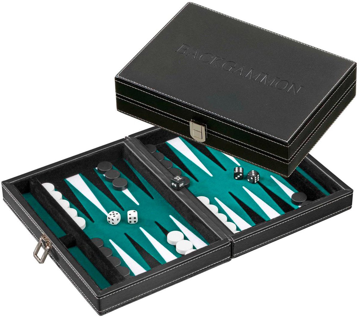 Philos Backgammon Tinos klein grün
