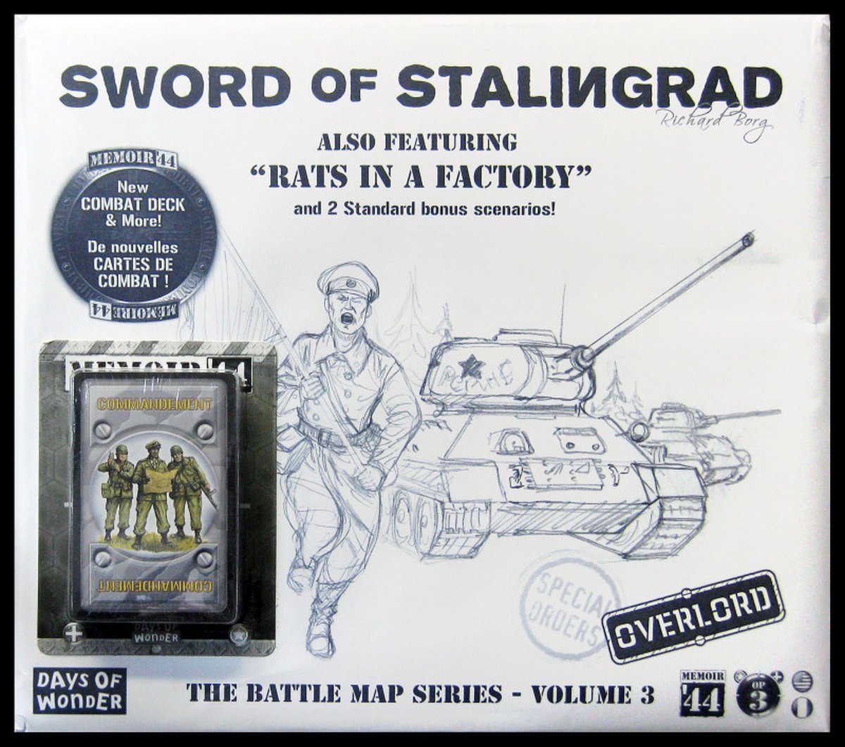 Days of Wonder Memoir'44 – Schlachtkarte – Schwert von Stalingrad eng.