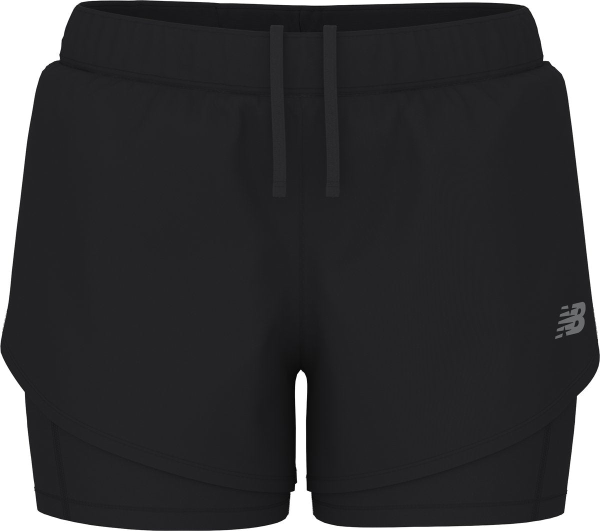 New Balance Sport 2-in-1 Shorts 3 Damen Sporthose - Schwarz