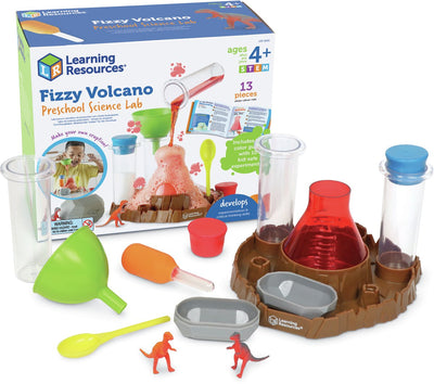 Lernressourcen Fizzy Volcano Vorschul-Wissenschaftslabor – 3+