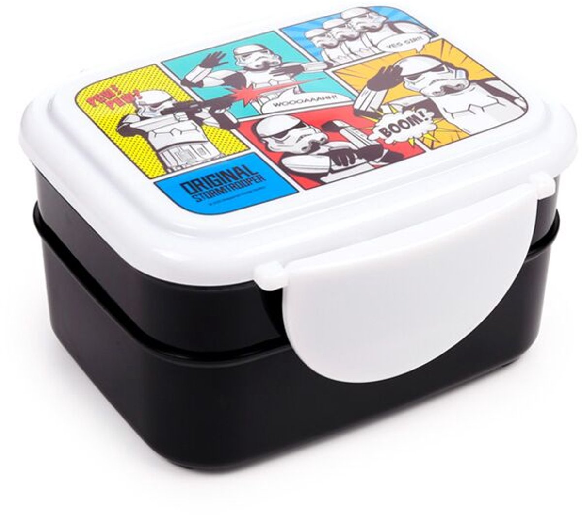 Das originale Stormtrooper-Clip-Bento-Box-Lunchbox-Besteck