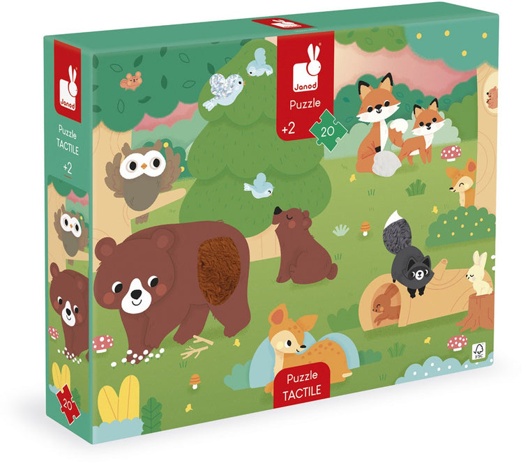 Janod - Tastpuzzle - Wald