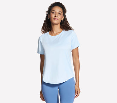 Skechers Godri Swift Tee Damen T-Shirt – Blau