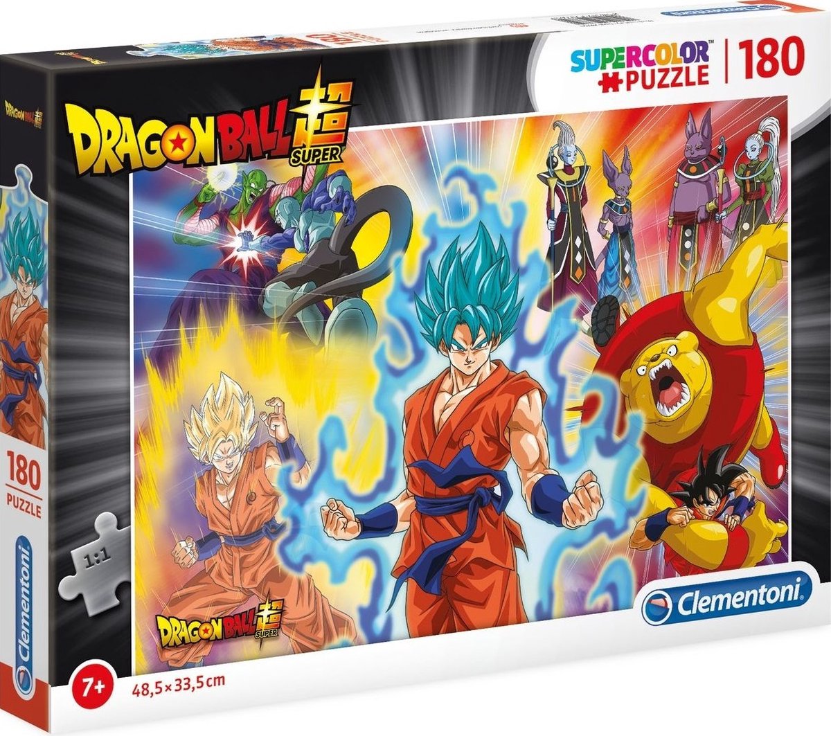 Clementoni – Puzzle – 180 Teile – Dragon Ball – Puzzle für Kinder