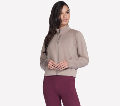 Skechers Skechluxe Elevate Jacket Damenjacke - Beige