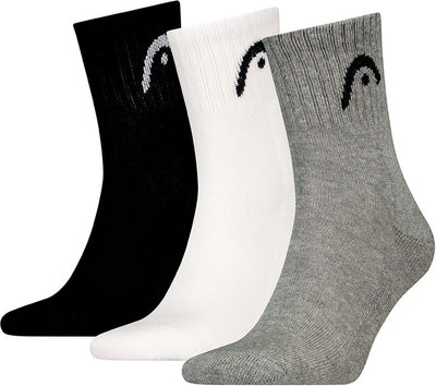 Head – Unisex – Kurzsocken für alle Sportarten – Training – 3er-Pack – Größe 35–38