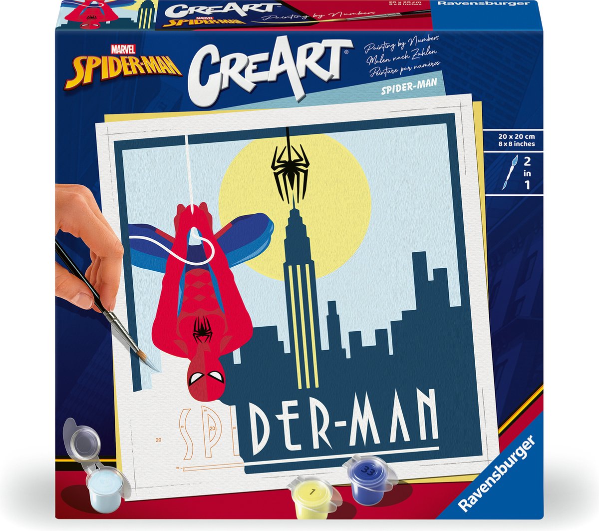 Ravensburger Kreart Painting bei Number Marvel Spiderman