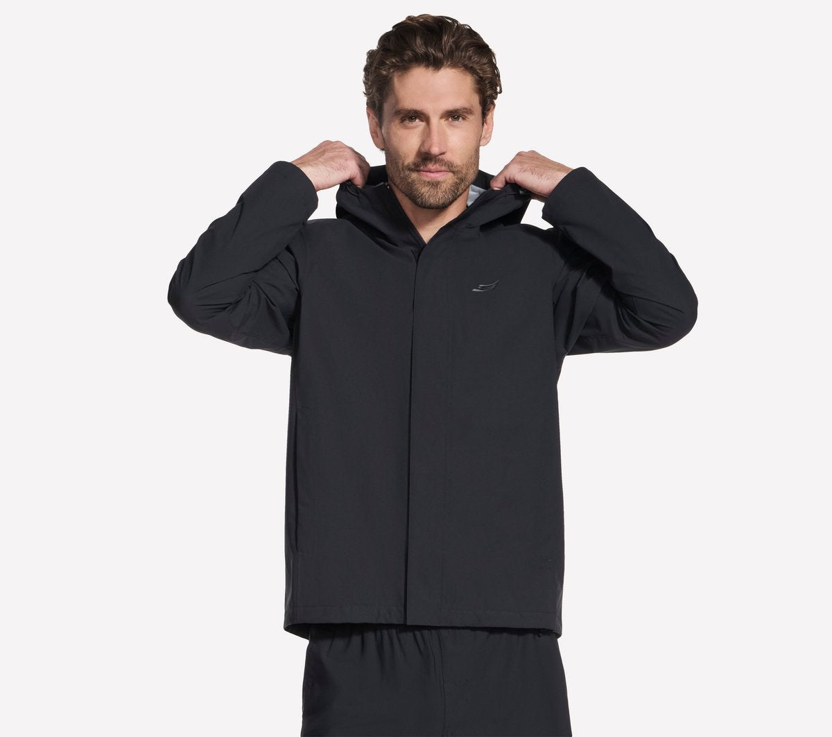 Skechers Premier Rain Jacket Herrenjacke - Schwarz