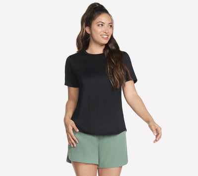 Skechers Godri Swift Tee Damen T-Shirt - Schwarz