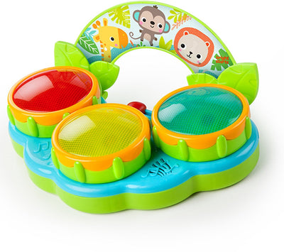 Bright beginnt mit Babytrommeln, Safari-Beats – ab 3 Monaten