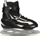 Nijdam Eishockeyschlittschuh - Power Play - Halbweicher Schuh - Größe 42 - Schwarz