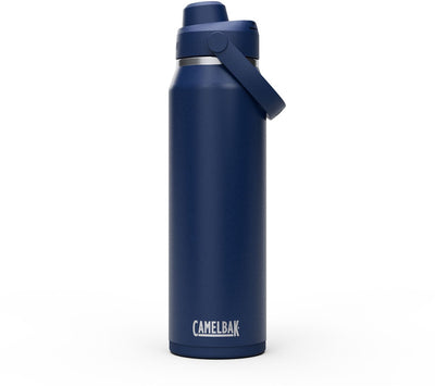 Camelbak Thrive Chug vakuumisoliert – Trinkflasche mit Edelstahlisolierung – 1 l – Blau (Navy)