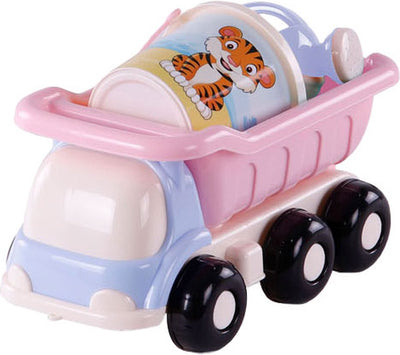 Cavallino Toys Cavallino Beach KiepWagen mit Eimer Set Pink, 5dlg.