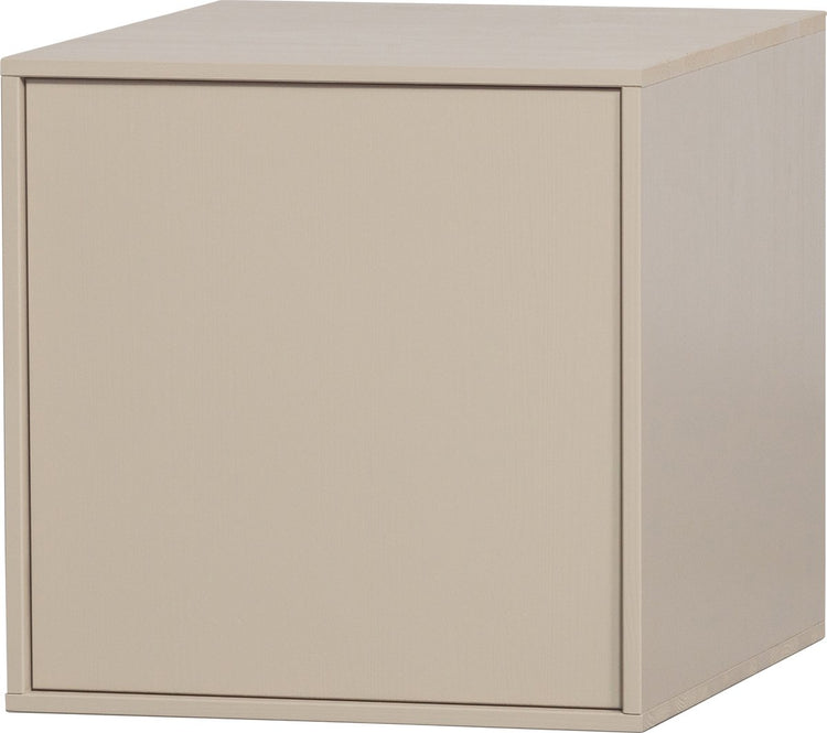 Vtwonen Tagesschrank einzeln – Kiefernholz – Dakargrau-Grau – 50 x 50 x 58 cm