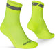 Gripgrab – klassische, normal geschnittene Sommer-Radsocken 1 Paar Coolmax-Radsocken – gelbe Warnschutzfunktion – Unisex – Größe XS (35–38)